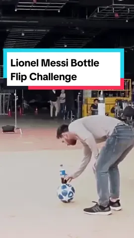 Lionel Messi Bottle Flip Challenge #fyp #fypシ゚viral #lionelmessi #messi 