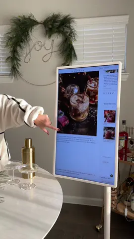 My new obsession! This is a Portable TV and tablet. You can easily move it to any room to watch tv, movies, or even tiktok!  I have it on my ASF in my bi0!🤍✨ #amazonfinds2023 #portabletv #standbymetv #viralfinds 