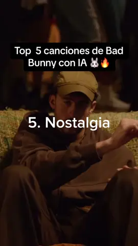 Top CINCO canciones de BAD BUNNY con IA #top5 #inteligenciaartificial #nostalgia #coveria #iason #humor 