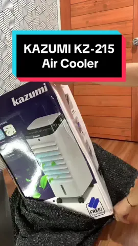 Kazumi KZ-215 Air Cooler❄️ #affordable #aircooler #portablecooler #aircoolerfan #budolfinds #fyp 