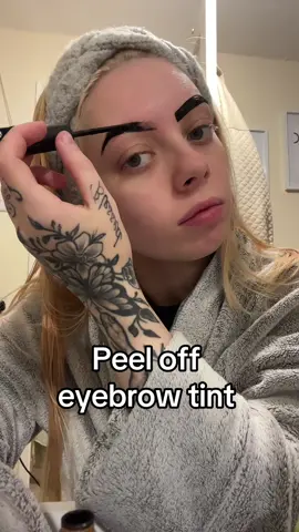 Link in bio #shopflux @Flux #flux #peeloffeyebrows #peeloff #eyebrow #eyebrowtint #fyp #fypシ #satisfying 