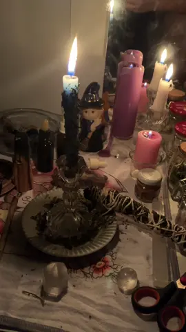 🌜🕯️ #witch #witchtok #bruxaria #bruxarianatural #velas #bruxa 