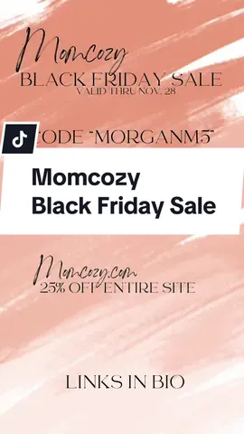 Check out this breast pump, as it is on sale for a few more days! If you’d like to save some extra money, you can use my code, which is “MORGANM5” Everything is listed at the end of the video.   #breastfeeding #pumping #nursing #milkmaker #Momcozy #MomcozyPump #MomcozyV5 #CozyPowerbyMomcozy #FeelEveryOfYou  #blackfridaydeals #blackfriday 