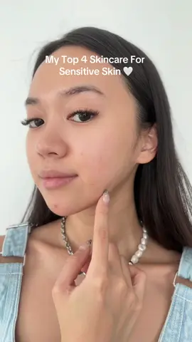 Tried out these products for the normal to sensitive skin girlies like me!  These are the products I turn to whenever my skin is irritated or acting up. I promise you they’ll save your skin!  #fyp #skincaretiktok #skincareproducts  #ERHASkinsitive