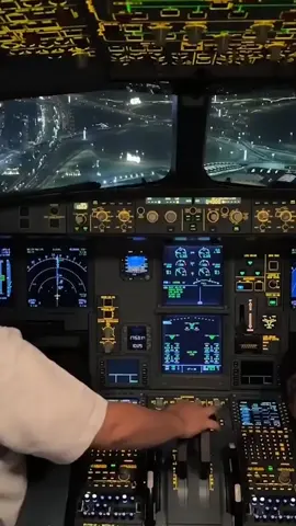 Inside the A330 cockpit landing #pilot #flying #tiktok #fly #viral 
