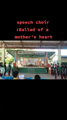 Presentation success Amlang Nagtagaan National High school 💙 #speechchoir