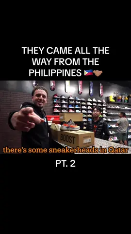 PART 2 | VISITORS FROM PHILIPPINES SELL AT COOL KICKS! #fyp #foryourpage #ramitheicon #rami #sneakers #kicks #coolkicks #sneakerheads #philippines #qatar 