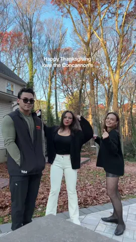 Obviously just had to force them to make a tiktok with me #thanksgiving 