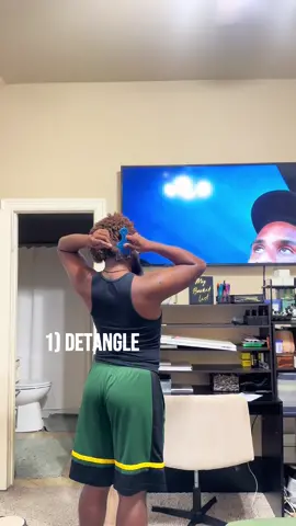 To sit down and let someone else take care of my hair and oil my scalp is a luxury EVERY black man should experience