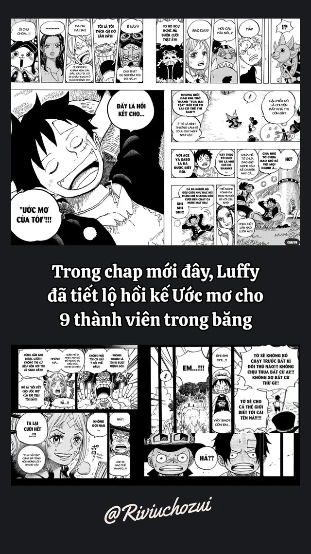 Có ai biết Hồi kết ước mơ của Luffy là gì không? Sao trong băng ai cũng há mồm #TikTokAwardsVN2023 #SportsOnTikTok #manga #xuhuong #riviuchozui #onepiece 