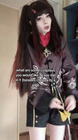 ik I've already asked this but all of the recommendations have either been done or already in progress !! #fyp #hutao #genshinimpactcosplay #hutaocosplay #genshincosplay #hutaogenshin #GenshinImpact #robincoz 