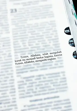 Alkitab 📖 Ulangan 23:5 #versesoftheday #bibleverse #ayatalkitab 
