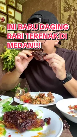 Ini babi goreng n babi panggang terenak di kota Medan gaes!!! . 🏠: Ondo Grill Batak 📍: Jl. Pabrik Tenun no. 45. Sei Putih Tengah. Medan . . #fyp #serunyakuliner #jelajahkuliner2 #kulinerindonesia #kulinerjakarta #kulinertiktok 