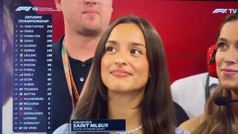 Alex on tv!! #alexandrasaintmleux #f1wags #fy #f1wag #foryou #charlesleclerc #charlesleclerc16 #xyzbca #fypシ #alexandrasaintmleuxedit #alexandramalenasaintmleux #alexandrasaintmleuxfashion #f1gp #fyp 