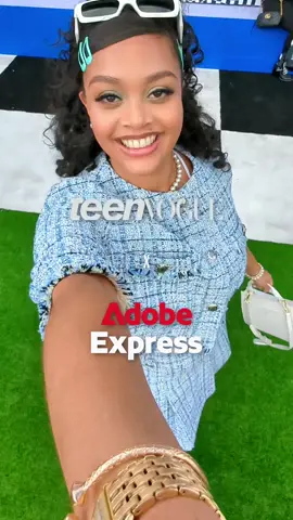 Teen Vogue 2023 summit was a blast!! Check out some cute BTS I took with Adobe express 📸🫶🏽 @TeenVogue #teenvoguesummit #outfitinspo 