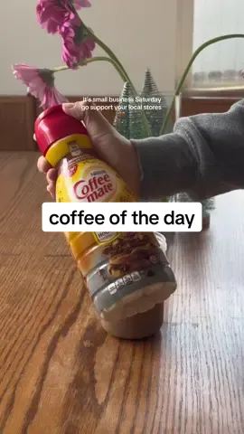 quick little coffee of the day! Also, its small business saturday and as a daughter of a small business owner, i am begging u to go support your local places!  #smallbusinesssaturday #coffeeoftheday #coffee #coffeetiktok #coffeeaddict #coffeetok #coffeetime #coffeemate #nespresso #nespressovertuo #blackfriday #thanksgiving #thanksgivingweekend #happythanksgiving #thankful #grateful #holidays #happyholidays #gratitude @Nespresso @Nespresso USA @Coffee mate 