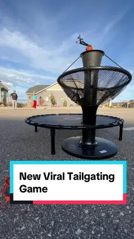 The newest viral tailgating game that was seen on @ESPN meet @flingball  #tailgating #trickshot #yardgames 