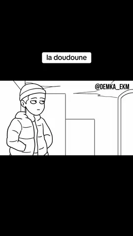 la doudoune... audio 🎤 : @Dane  #doudoune #froid #bonnet #lascar #pickpocket #vol #animation #animationmeme #animationtiktok #personnage #noiretblanc #cartoon #meme #bonhomme #drole #audio #dessin #dessinanime #pov #pourtoi 