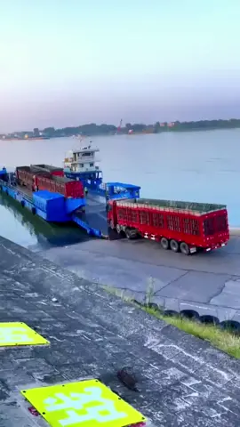 Ferry transports vehicles #fyp #fypシ #foryoupage #amazing #machine 