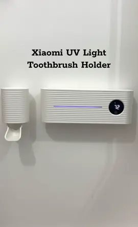 UV Light Toothbrush Holder #fyp #foryoupage #UVLight #Xiaomi #aesthetic 
