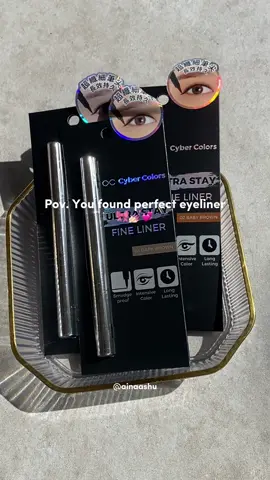 This is super good! #cybercolor #Eyeliner 
