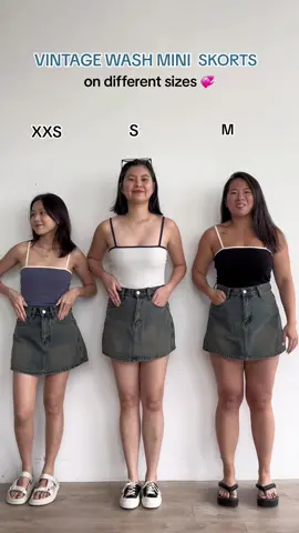 our hotseller bradley skorts is now available in vintage wash🔥 #ttr #thetinselrack #fyp #fypシ #singapore #sgtiktok #fashion #sizecomparisonvideos #sizecomparasion 