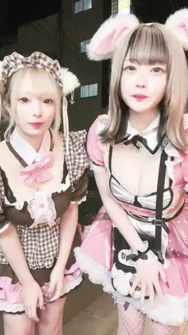 100日後にダンスが上手くなるアドレナリンさん2日目。@絶対るちゃん‼️ と‼️白い息出しながらおどったW #国分町 #仙台 #コンカフェ #fyp 