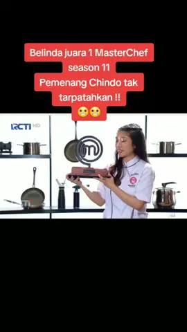 harusnya kiki sih ..tapi ya..belinda di anggap pantas,dan mungkin karena matanya sipit 😬 #fyp #masterchefindonesia #masterchef #mcis11 