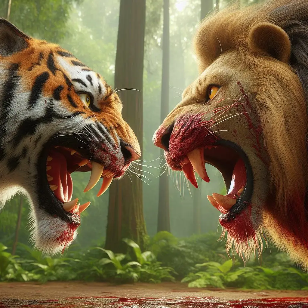 #tiger #vs #lion