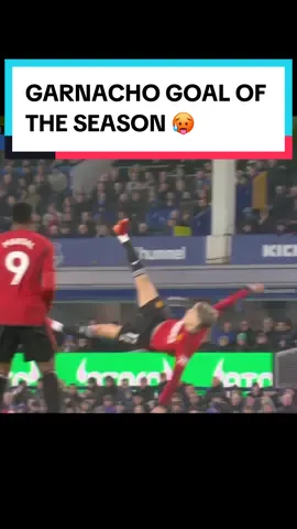 OH MY WORD GARNACHO. GOAL OF THE SEASON GOAL OF THE DECADE. #alejandrogarnacho #manchesterunited #everton #goal 