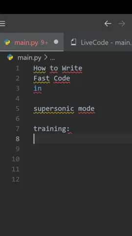 Supersonic coding #codingtutorial #pythontutorial #pythonteacher #pythonprogramming #coding #codingmemes #programming 