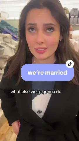 🧚🏻🧚🏻‍♂️we’re married🧚🏻‍♂️🧚🏻 duh.. #weremarried #wife #couple #prank #jokes #laugh