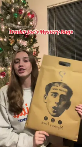 Such a cool idea to be able to get bags from different states 😋 #traderjoes #traderjoeshaul #mystery #holiday #christmas #giftidea #traderhoes #unboxing #bags 