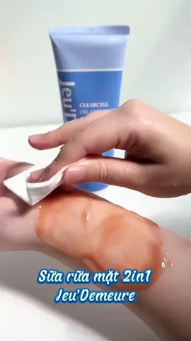 Mn có thể tham khảo dùng thử em nó #xh #xuhuong #reviewlamdep #suaruamat2in1 #jeudemeure #geltaytrang2in1 