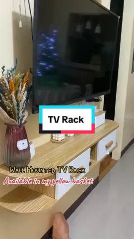 Check out now #wallmountedtv #tvrack #tvrackcabinet #teamkahoy #teamputi #homebuddy #budol #budolfinds #budolfindsph #tiktokshop #tiktokfinds #aesthetic #fypシ #fyp #fypシ゚viral 