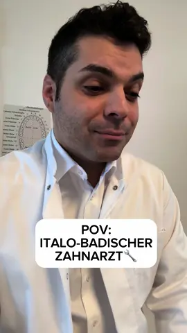 Italo-Badischer Zahnarzt Antonio Rossi 😂 #zahnarzt #badisch #karlsruhe #badenbaden #freiburg #comedy 