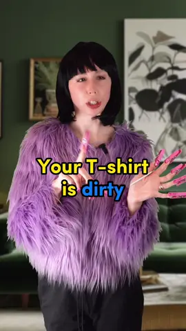 😂 Poor Mike 🇬🇧🇺🇸 Everyday vocabulary in English  🤎Dirty: When your clothes have dust, mud, or something else on them that should not be there. 💛Stained: This is when something like juice, coffee, or sauce spills on your clothes and leaves a mark that is hard to clean. 🩵Torn: If there is a hole or cut in the fabric of your clothes because it got caught on something sharp or pulled too hard, it is torn. 🩶Ripped seams: The seams are the parts where two pieces of fabric are sewn together on your clothes. If the stitching comes undone and starts to separate, we say the seams are ripped. 🧡Wrinkled: When clothes are not flat and have lines or creases because they have been folded or crushed, they are wrinkled. #ingles #learnenglish  #english 