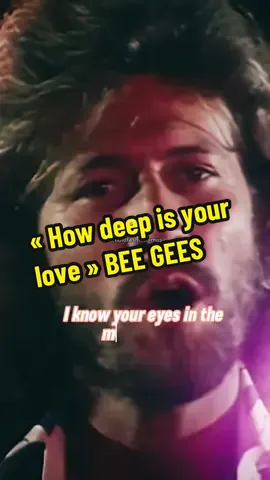 « How deep is your love » by BEE GEES. One of the greatest hit of 80s and one the most beautifull lovesong ever ❤️. #beegees #howdeepisyourlove #foryou