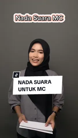 Nada Suara MC ✨🤍 _____________ #fyp #Mc #masterofceremony #publicspeaking #pembawaacara #voice 