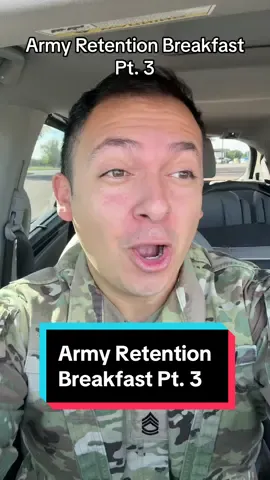 The third installment of Army Retention Breakfast #military #veteran #milspouse #army #marines #airforce #navy #coastguard #spaceforce 