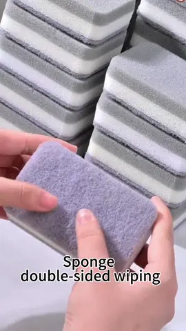 Kitchen dishwashing tool,magic of scouring cloth,a must-have for families#goodthing #sharingofgoodthings #kitchensupplies #Spongewiping 