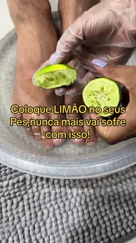 Coloque LIMÃO no seus Pés,nunca mais vai sofre com isso!#dica #pes #pesrachados #limao #clariarsuapele #