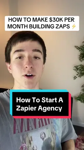How To Start A Zapier Agency #automation #businessmodel #zapier #zapieragency #onlinebusiness #chatgpt 