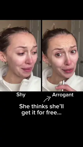 #pov The “Shy” VS “Arrogant” customer… IB: @ella.rene #foryoupage 