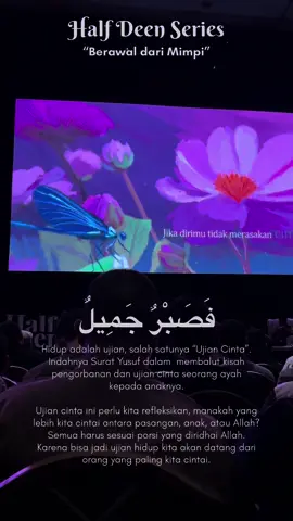 Hidup adalah “Ujian Cinta”✨ #halfdeenseries #ustadnuzuldzikri #muhajirproject #berawaldarimimpi 