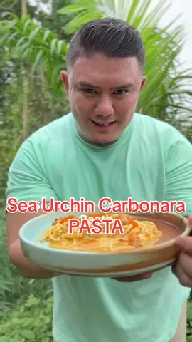 Pernah kena duri dia sekali dulu perit woi 😅 #seaurchin #carbonara #pasta #spaghetti #akiemasak #ItalianFood #bolehtakkantakboleh #uni #Recipe #unipasta #landaklaut 