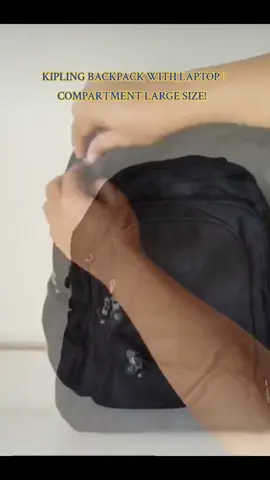 B1 @ KIPLING BACKPACK WITH LAPTOP COMPARTMENT LARGE SIZE! Don't miss out! #kiplingbackpack #kiplingbag #highquality #highlyrecommended  #fyp #fyp #fypage #fypシ゚viral 