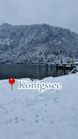 Winter has arrived 🧣❄️ #königssee #bayern #bavaria #germany #travel #winter 