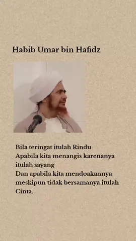 Habib Umar bin Hafidz ❤️#fypシ #quotesislamic #quotesislami #captionislami #allohummasollialaasayidinamuhammad #quoteoftheday #pemudahijrah #lauhulmahfudz #fyp #ahlulbayt #alhabibumarbinhafidz #quoteshabibumarbinhafidz #habibumar #habibumarbinhafidz 