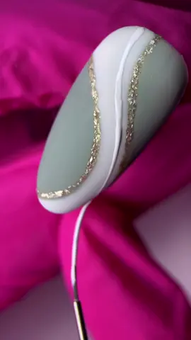 Sage green lover💚 , please like and follow🥰 #nailart #tutorialnailart #nails 